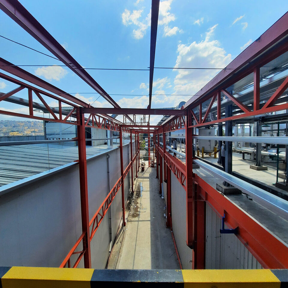 Bak Ambalaj Warehouse Steel Construction Izmir