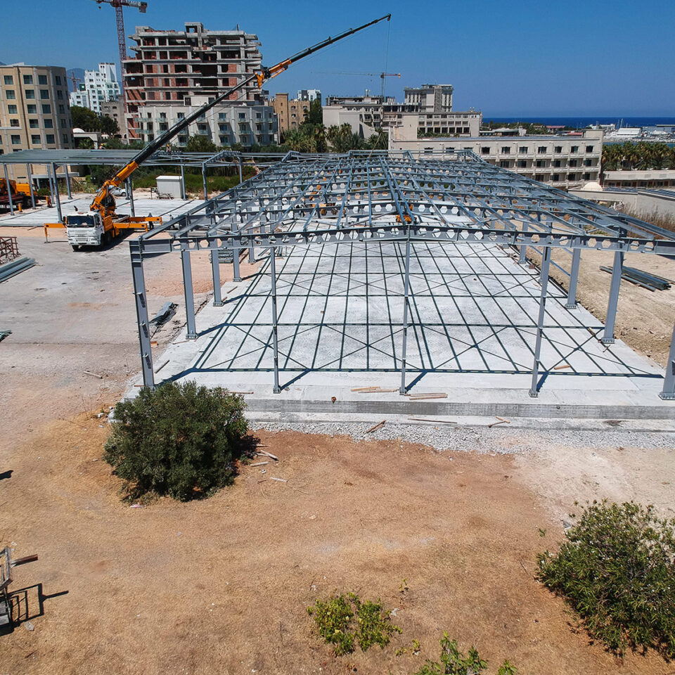 University of Kyrenia Structural Steel Construction Cyprus