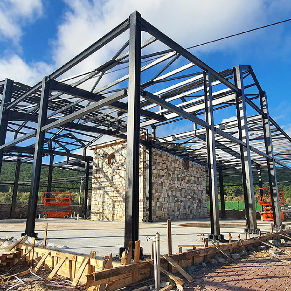 Urla Winery Steel Construction Izmir