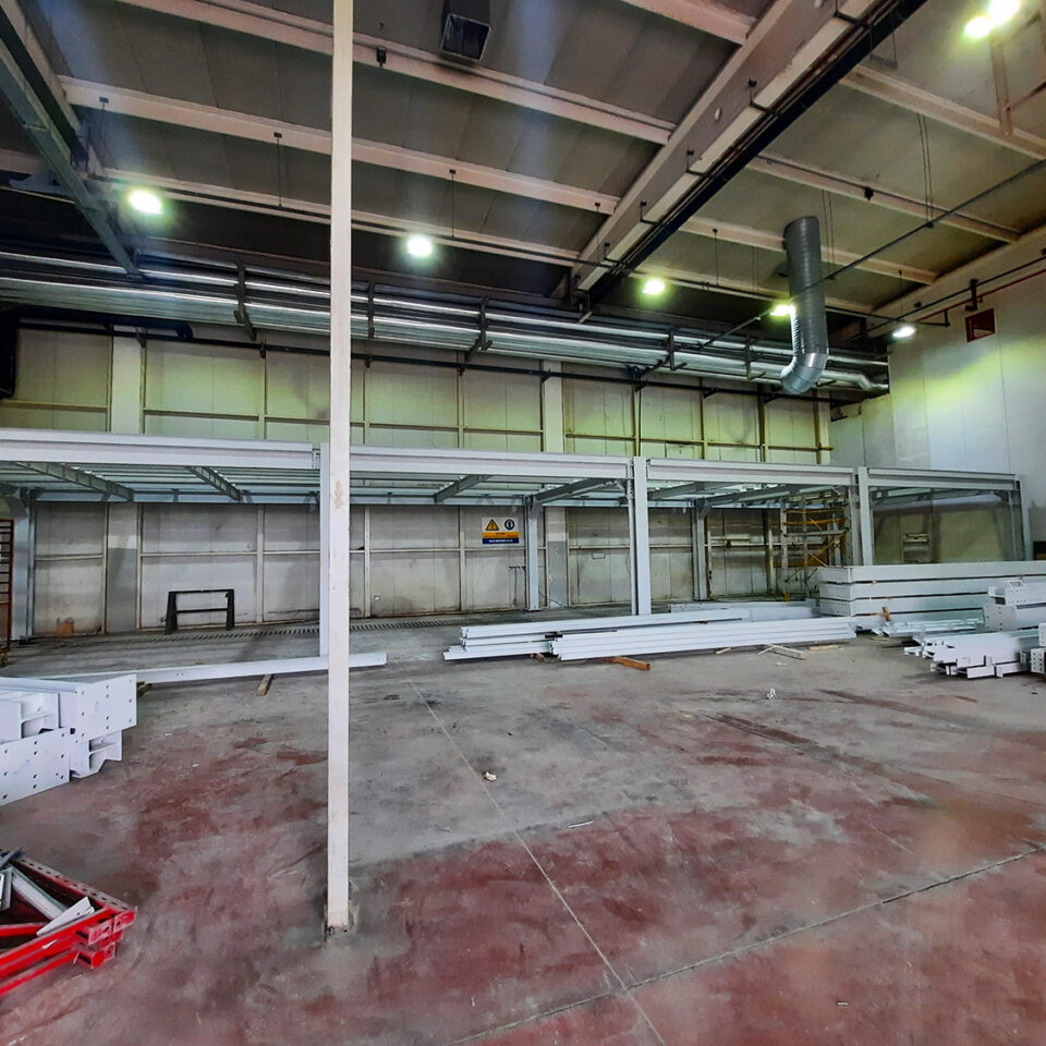 Vestel Vescom Plarforms Structural Steel Fabrication Manisa